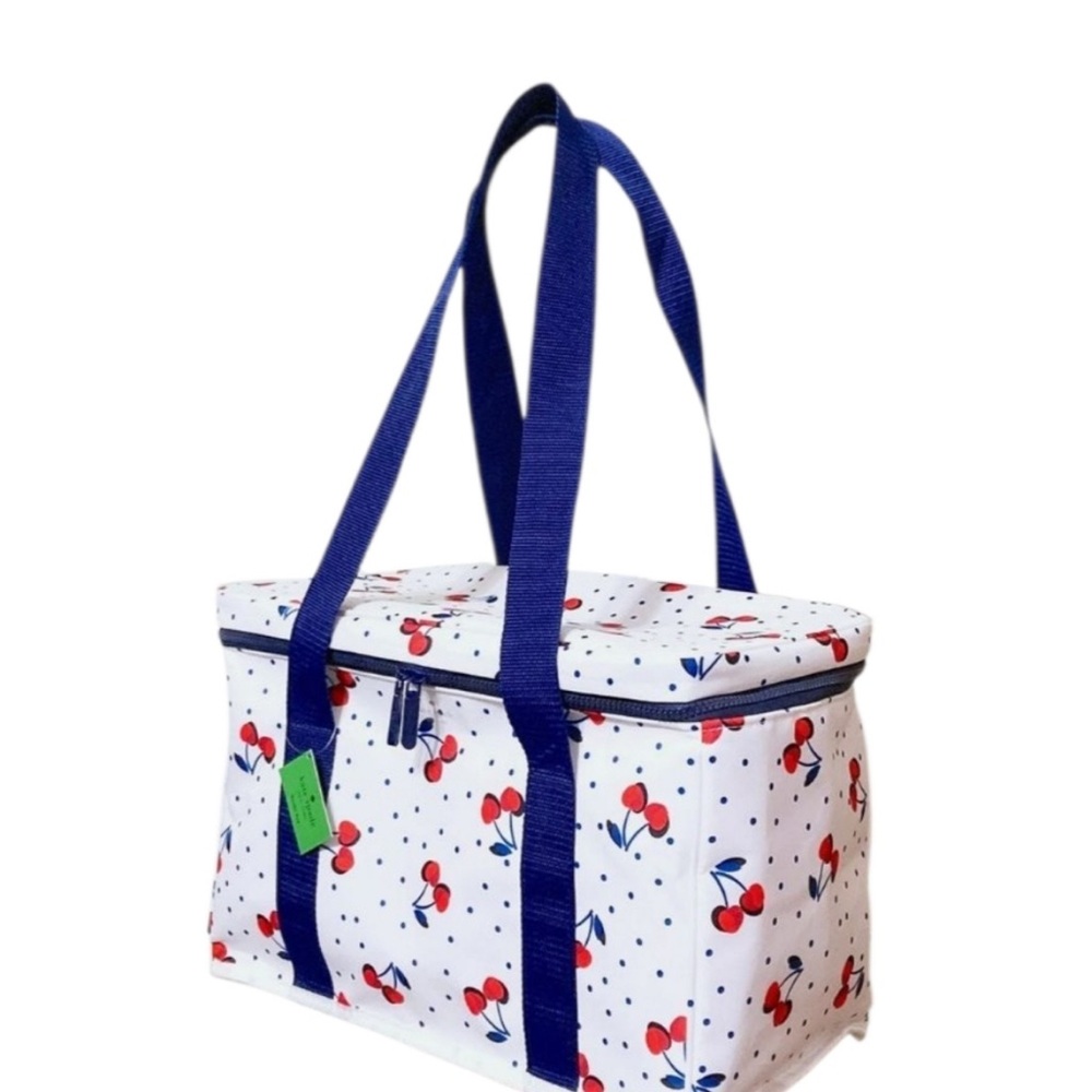 NWT Kate Spade Vintage Cherry Dot Insulated Cooler Bag